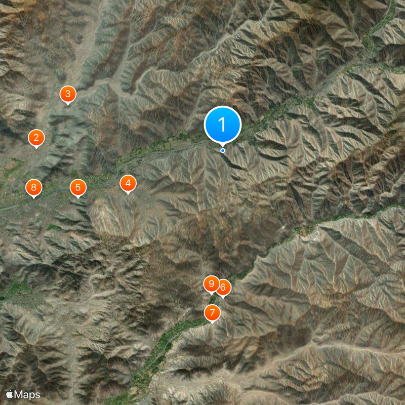 Distrikt Chaclacayo Karte