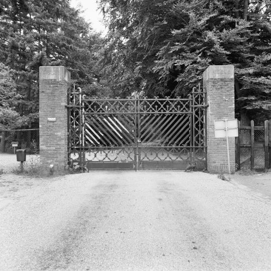 Toegangshek naar landgoed De Hoge Veluwe