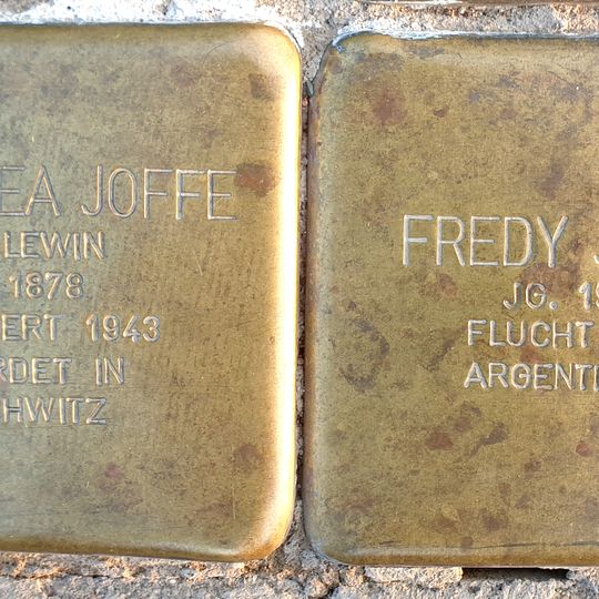 Stolperstein en memoria de Dorothea Joffe