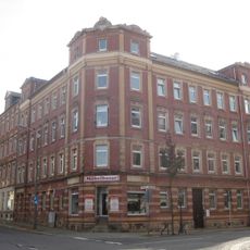 Mietshaus in geschlossener Bebauung in Ecklage Markusstraße 8