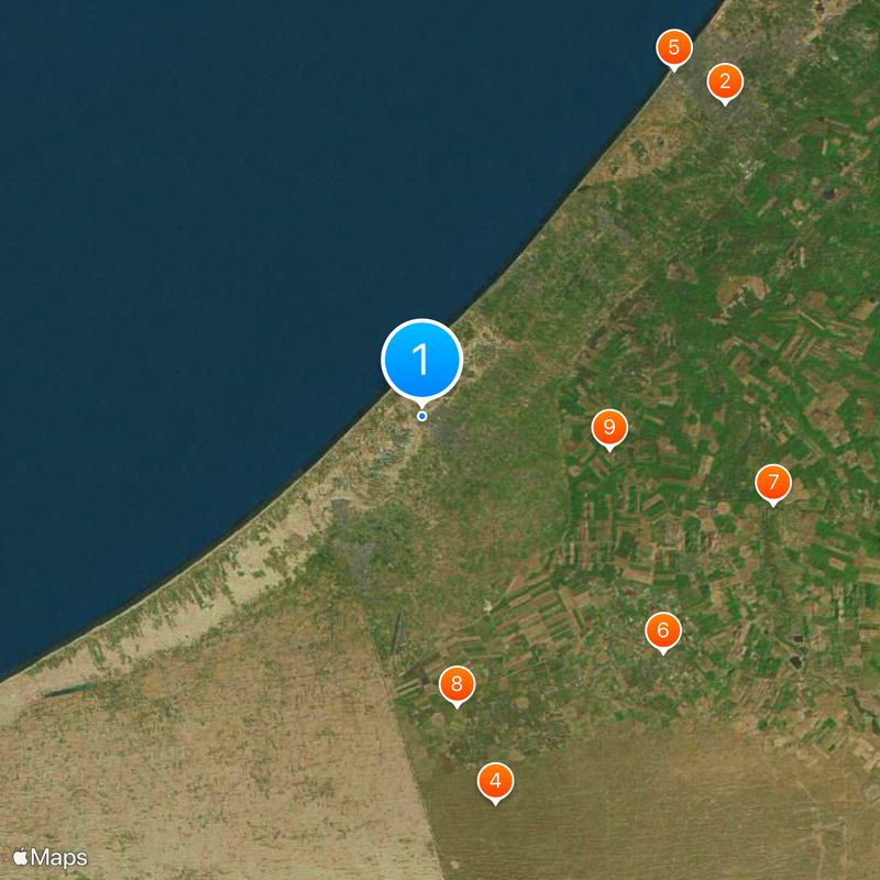 Khan Yunis Camp Mappa