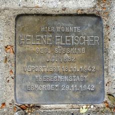 Stolperstein à la mémoire de Helene Fleischer