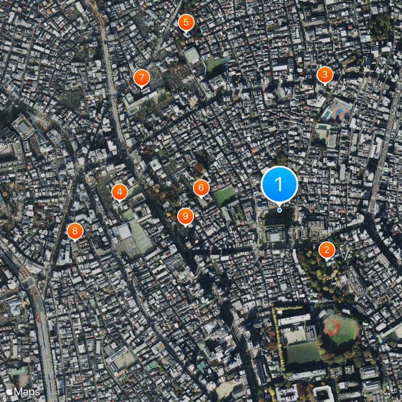 Nippon Medical School Map