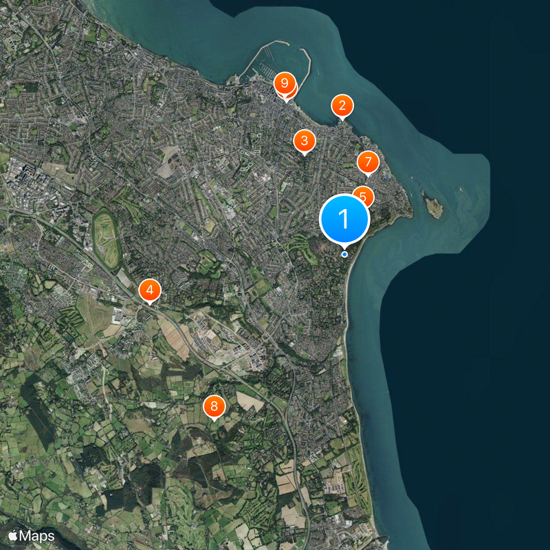 Castillo Manderley Mapa
