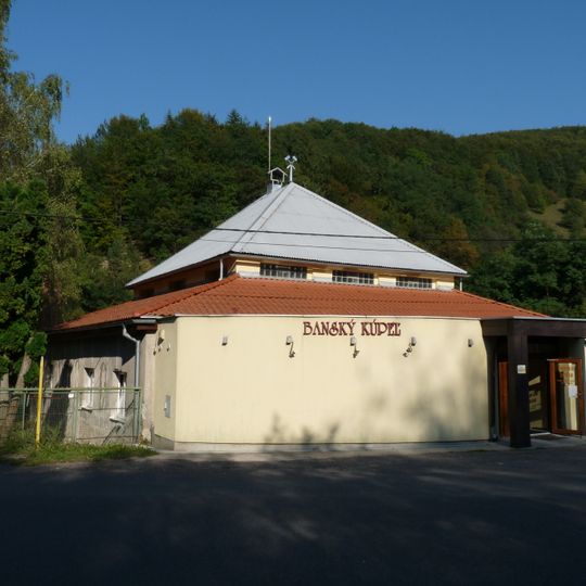 Kúpele Sklené Teplice, dom kúpeľný