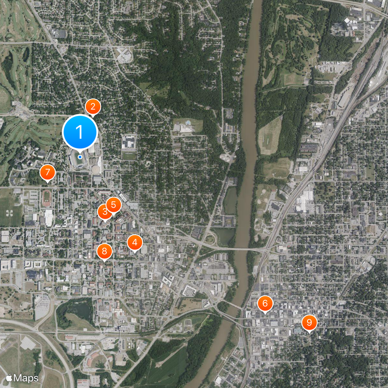 Ross–Ade Stadium Map