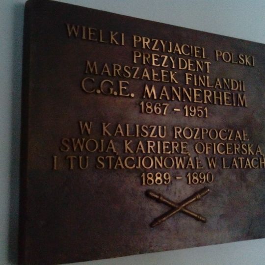 Mannerheimin muistolaatta