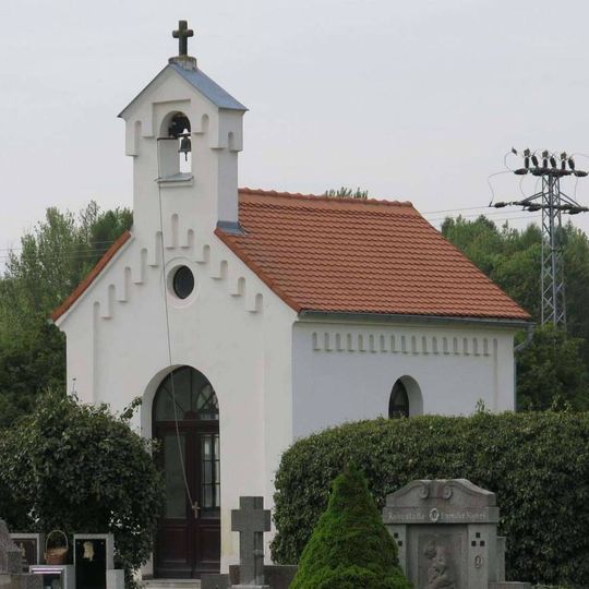 Kaple na hřbitově ve Věšťanech