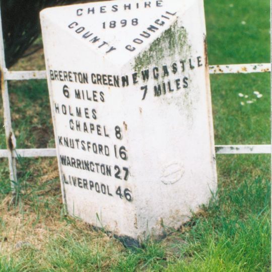 Milepost, Lawton Heath jct