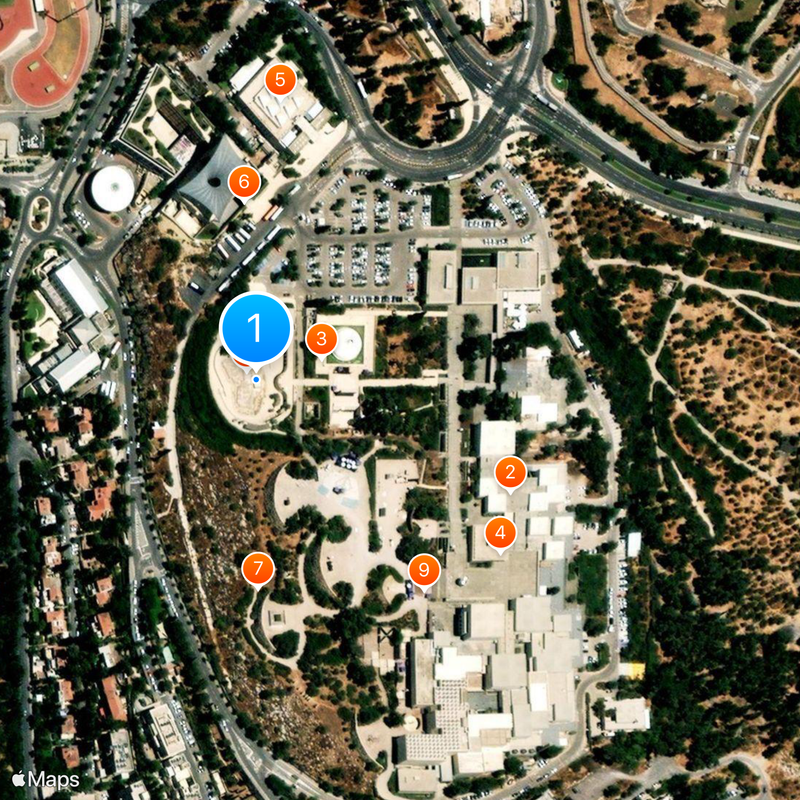 Holyland Model of Jerusalem Mappa