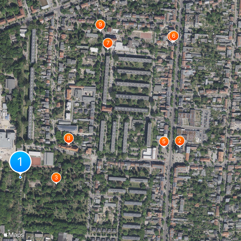 Friedrichshagen Mappa