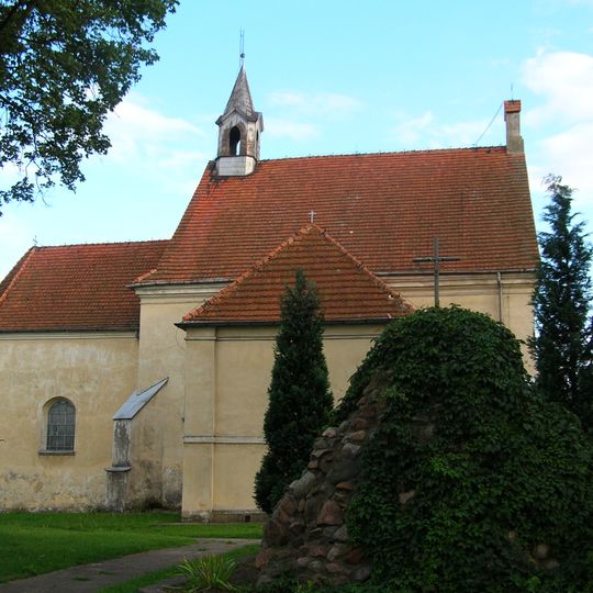 Invention of the Holy Cross church in Nieszawa