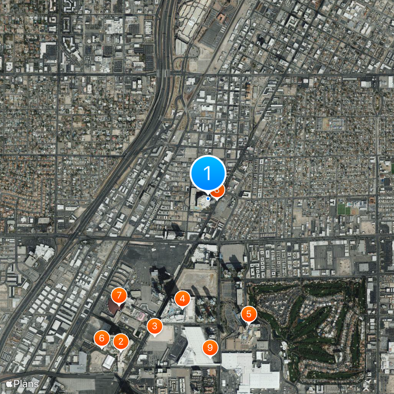 The STRAT Hotel, Casino & SkyPod Carte