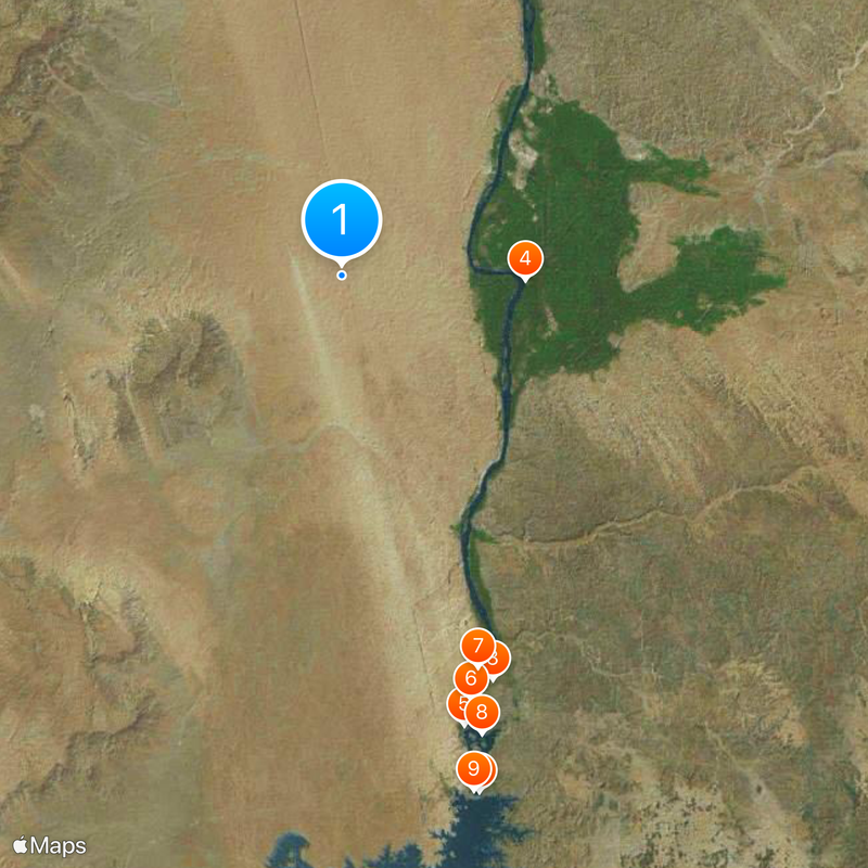 Benban Solar Park Map