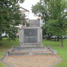 Pomník Rudé Armády na Masarykově náměstí v Podbořanech