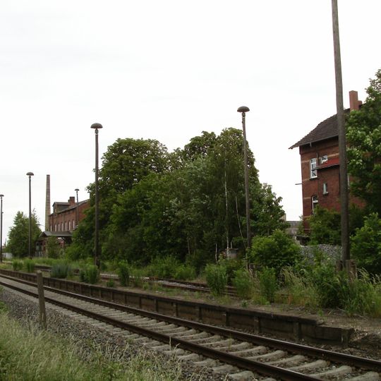 Station building at  Leipzig-Großzschocher station