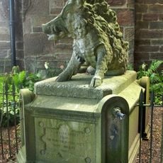 Drinking Fountain With Statue