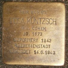Stolperstein dedicated to Rosa Kuntzsch
