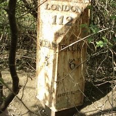 Milepost North Of Parish Boundary