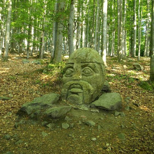 Socha rytíře na Blaníku