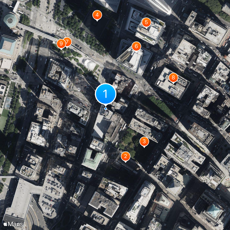 125 Greenwich Street Mapa