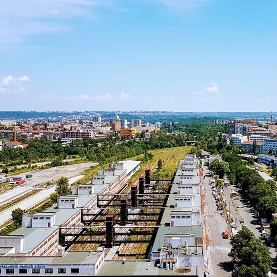 Žižkov freight railway station