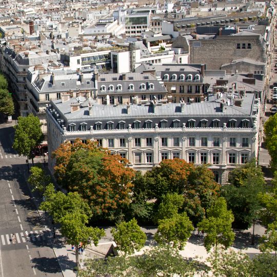 Hôtel du 5 rue de Tilsitt