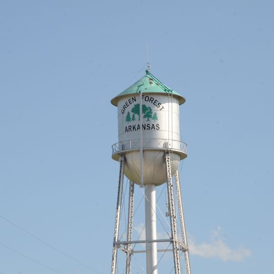 Green Forest Water Tower