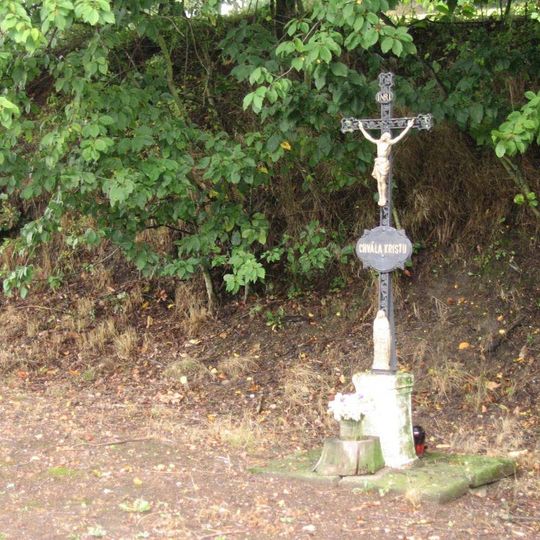 Boží muka na západním okraji Jeníkova u Vlašimi