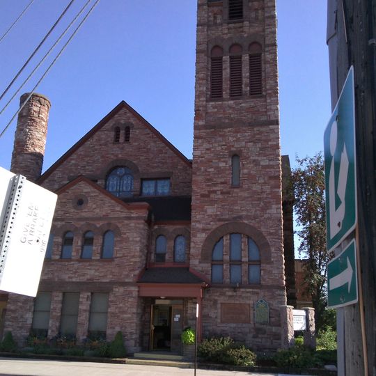 Central Methodist Church Historical Marker