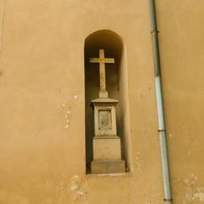 Kříž za kostelem Nanebevzetí Panny Marie v Havlíčkově Brodě