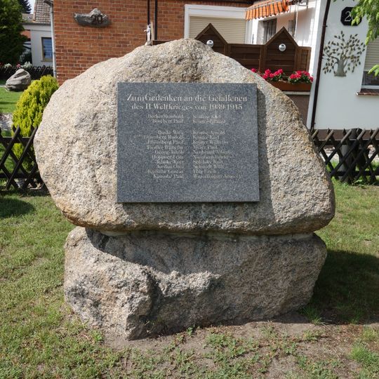 World War II memorial Stendell