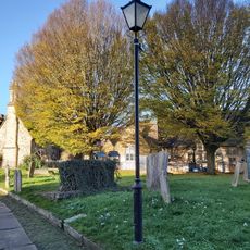 Gas Lamp To North Of Church Porch
