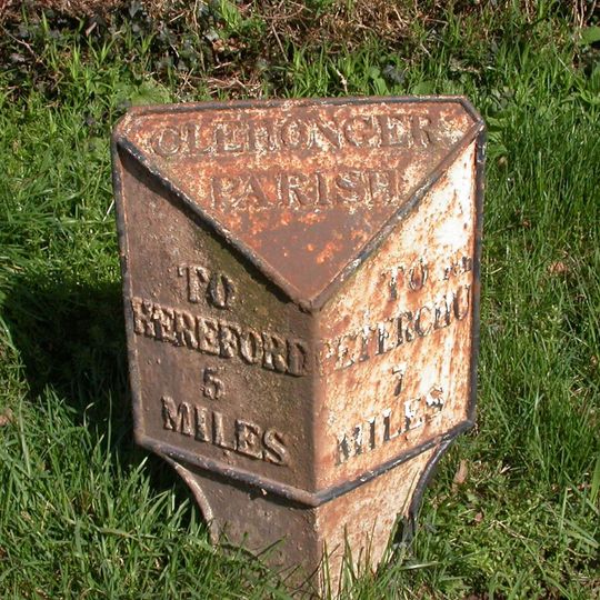 Milepost, by Bowley Farm