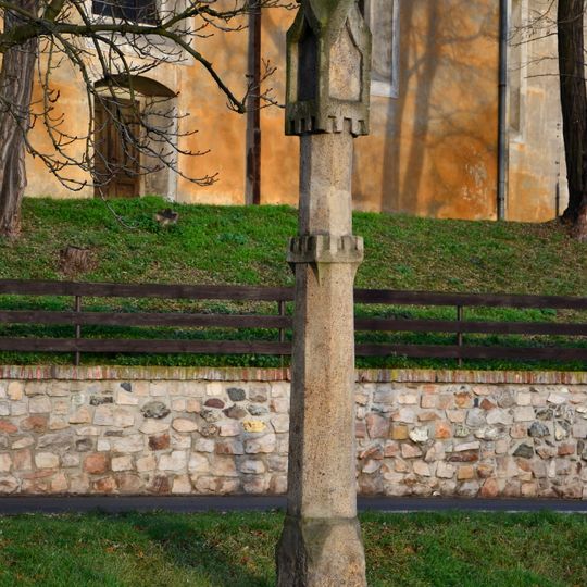 Boží muka v Kostelní ulici v Strupčicích