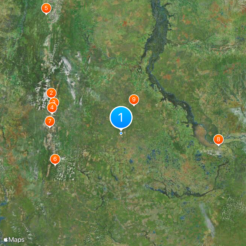 Yugorsk Map