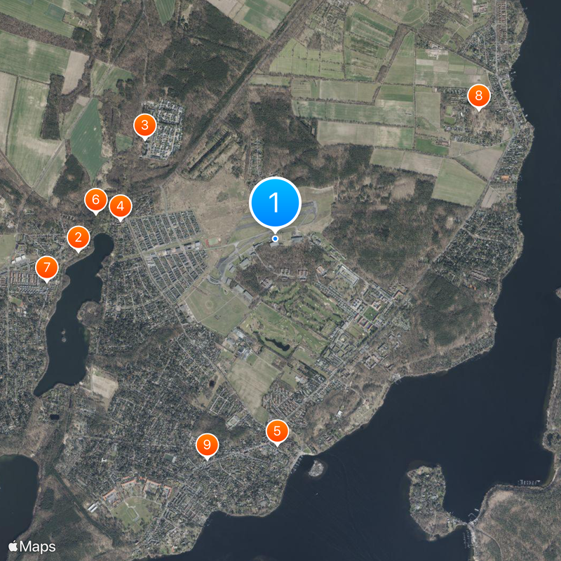 Militärhistorisches Museum Flugplatz Berlin-Gatow Mappa