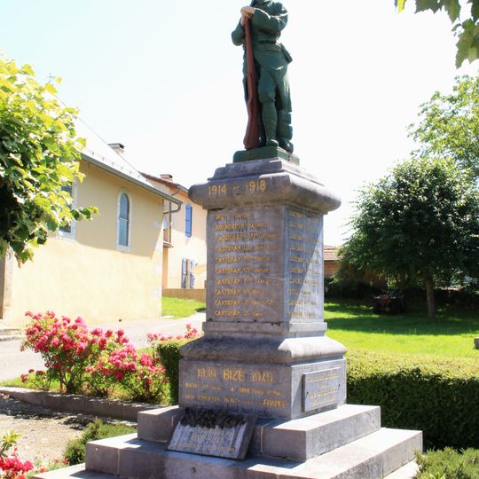 War memorial of Bize