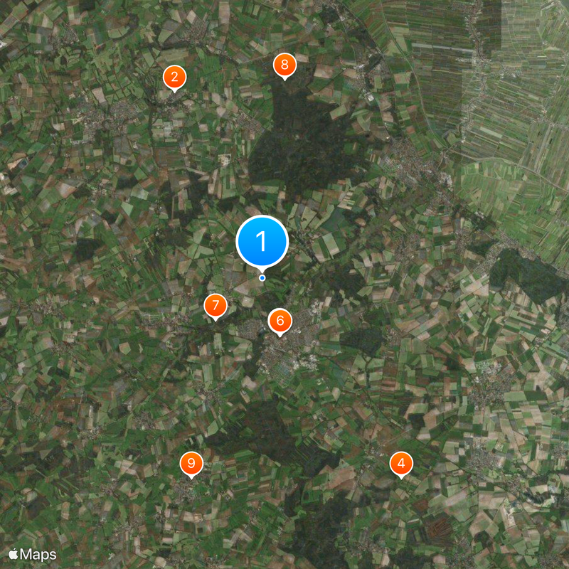 Richtstätte bei Ohrensen Mapa