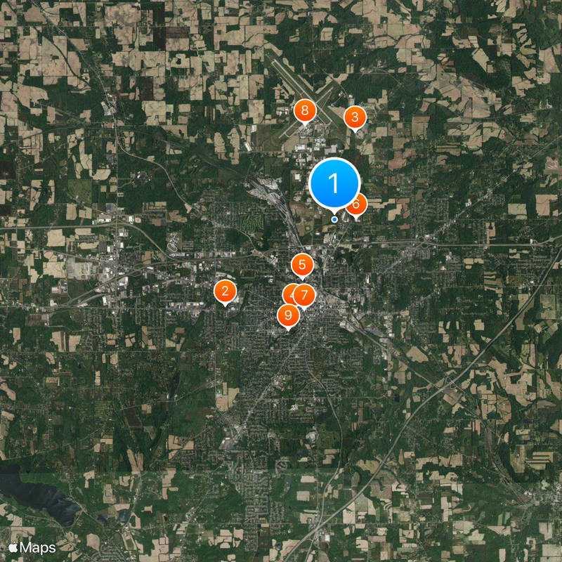 Ohio State Reformatory Mapa