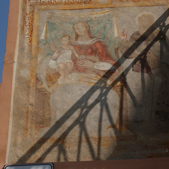 Affresco Madonna con Bambino