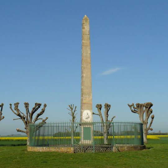 Pyramid memorial of the Battle of Ivry