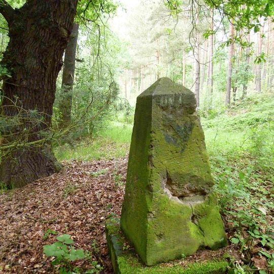 Sächsisch-Preußischer Grenzstein: Pilar Nr. 9