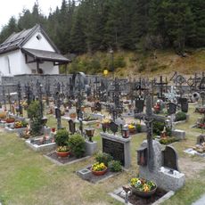 Friedhof und Kapelle, St. Leonhard im Pitztal