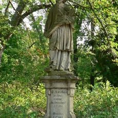 Socha svatého Jana Nepomuckého u Čoubova mlýna