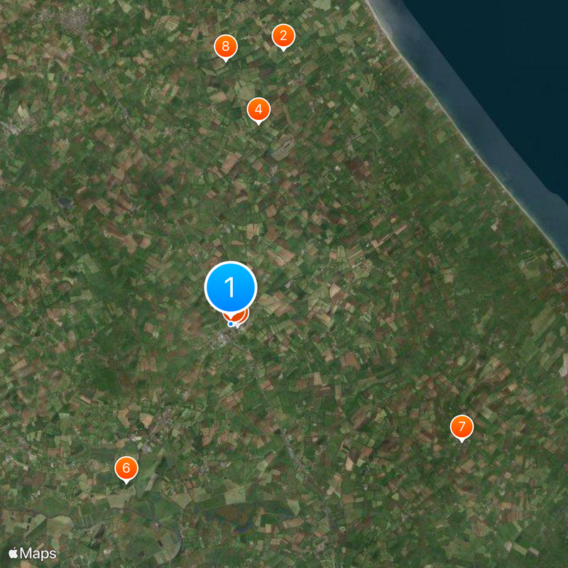 Sainte-Mère-Église Map