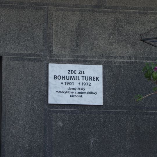 Pamětní deska Bohumila Turka