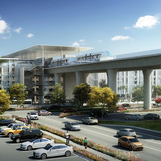 LAX Consolidated Rent-A-Car facility