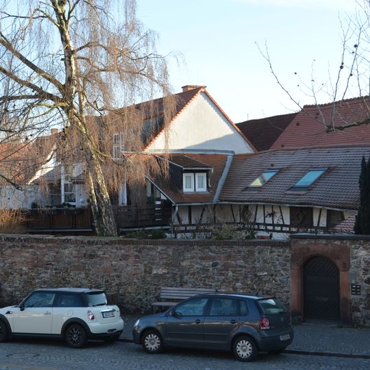 Hofmauer mit Einfahrt und Pforte