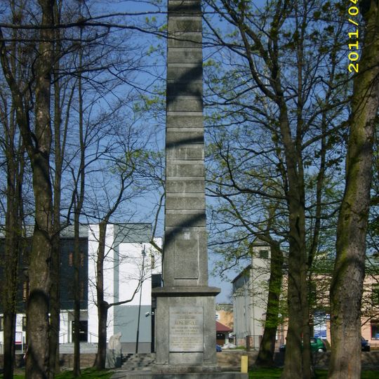 Tadeusz Kościuszko Monument in Janów Lubelski